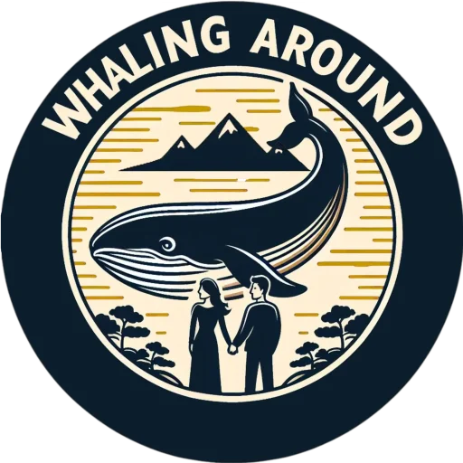 The logo of Whaling Around with a 1797x1797px size.